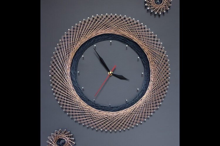 How to Create a Silent String Art Wall Clock